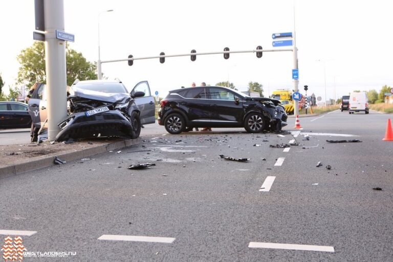 Forse aanrijding aan de Lozerlaan