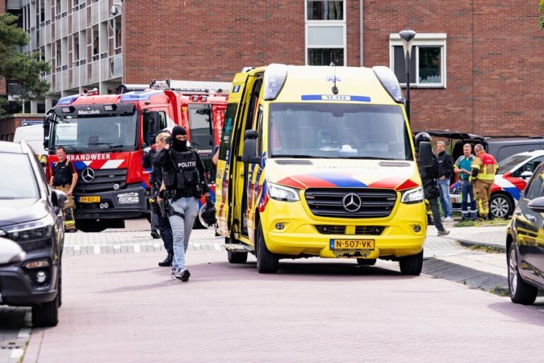 Grote inzet hulpdiensten voor verwarde man