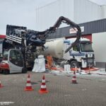 Vertraging bij berging kapotte tankwagen
