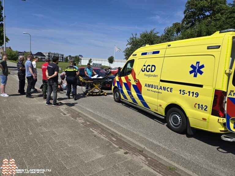 Fietser gewond na ongeluk Baakwoning