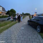 Auto te water na verkeerde inhaalmanoeuvre