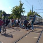 Fietser lelijk ten val bij Westvest