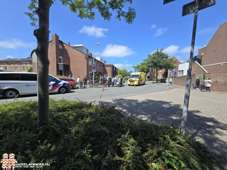Fietsster gewond na ongeluk Zandeveltweg